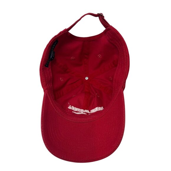 Make America Emo Again Strapback Dad Baseball Hat Cap Red Music Concert Parody - Picture 7 of 10